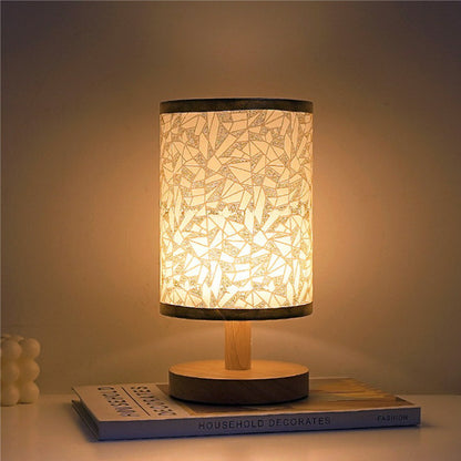 Florales Muster Tischlampe