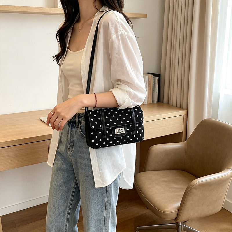 Charmante Polka Dot Mini-Handtasche Brehn