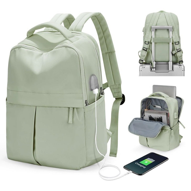 Multifunktionaler Laptop-Rucksack mit Usb-Anschluss und Vielseitigen Fächern Brehn