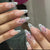 Floral Design Press-On Nail Art Set Brehn