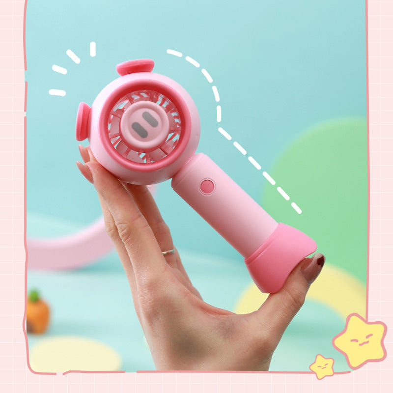 Frauen Tragbarer Mini Handventilator mit Tierdesign Brehn