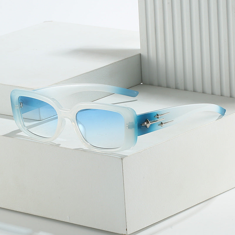Moderne Minimalistische Quadratische Rahmen Sonnenbrille Brehn