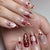 Künstlerisches Kirschblüten Nagelkunst Set Brehn