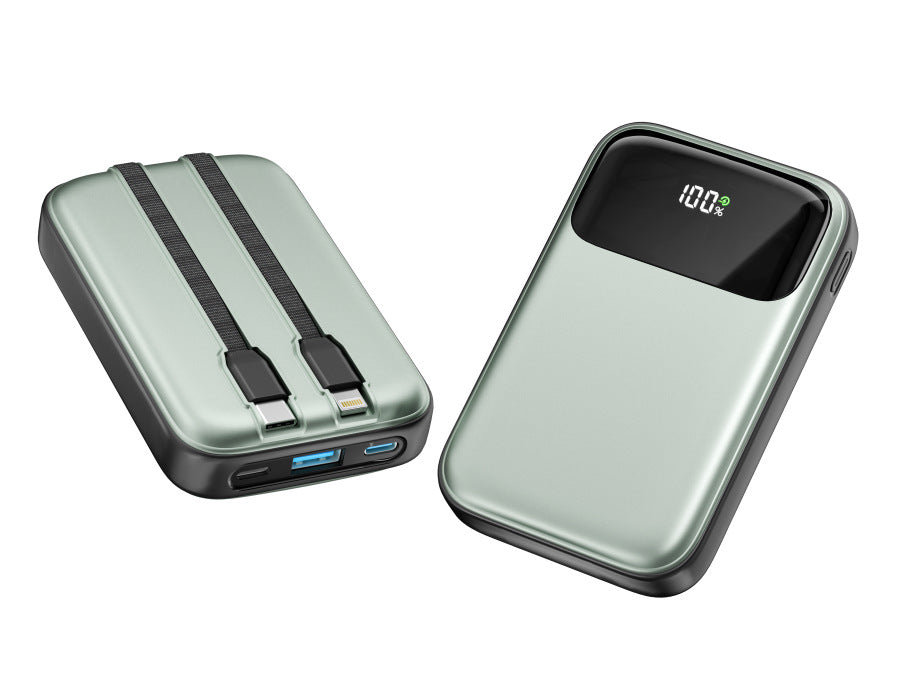 Kompakte Powerbank mit Intelligenter Led-Anzeige Brehn