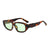 Retro-inspirierte kantige Sonnenbrille Brehn