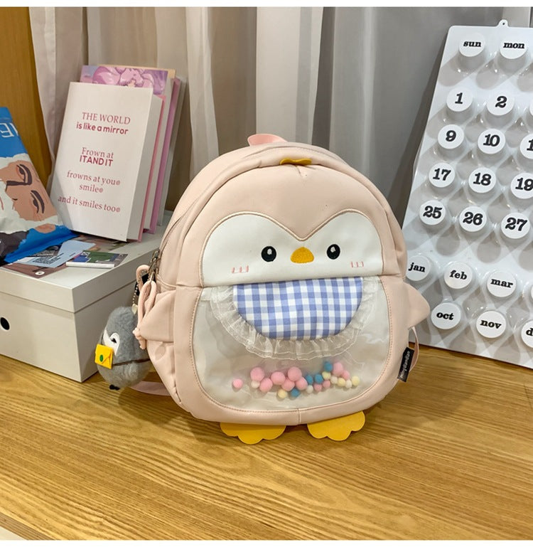 Kinder Süßes Pinguin-Themen Mini-Schulranzen