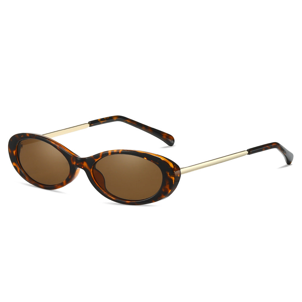 Retro-inspirierte ovale Sonnenbrille Brehn