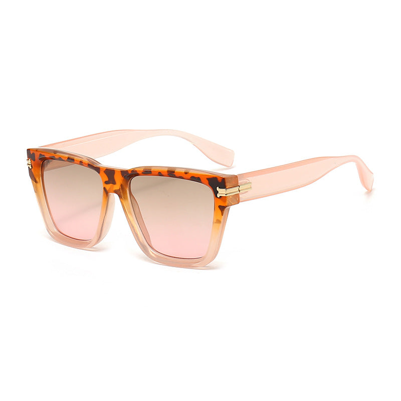 Damen Moderne Quadrat-Sonnenbrille mit exklusiven Akzenten Brehn