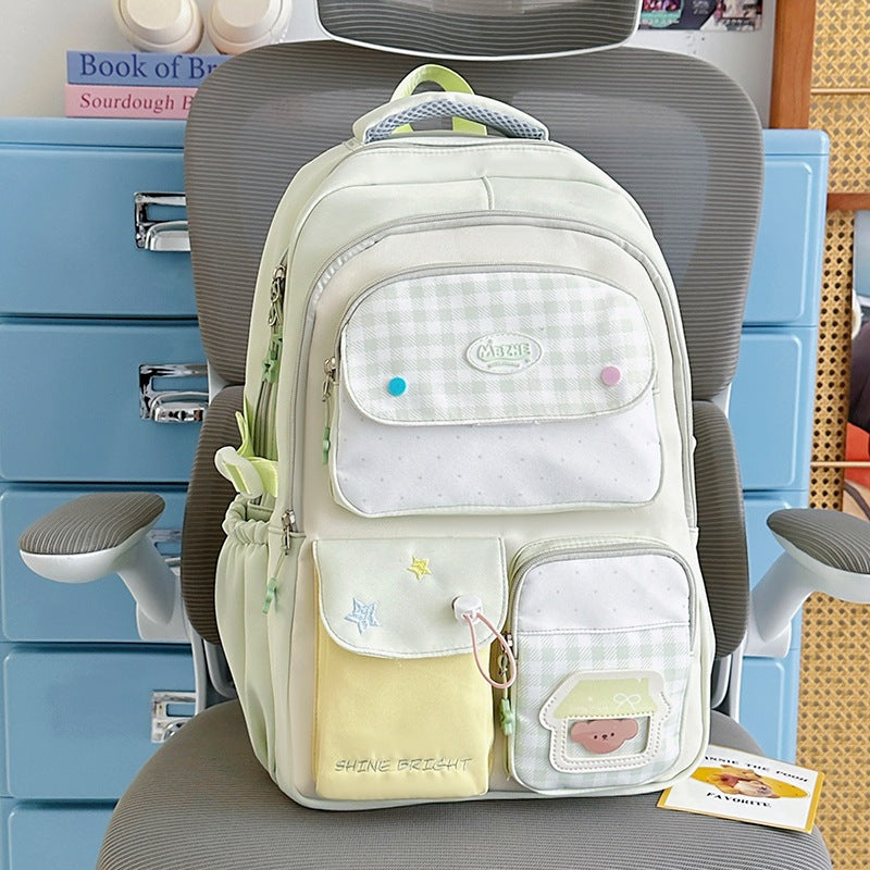 Multifunktionaler niedlicher Charakter-Schulrucksack