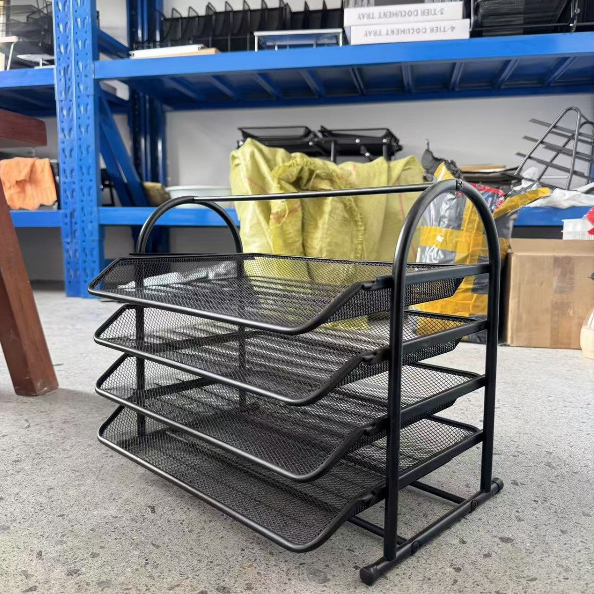 Multifunktionales Mesh-Aufbewahrung Regal Brehn