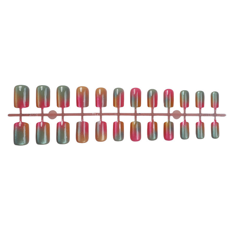 Gradient Press-On Nail Set Brehn
