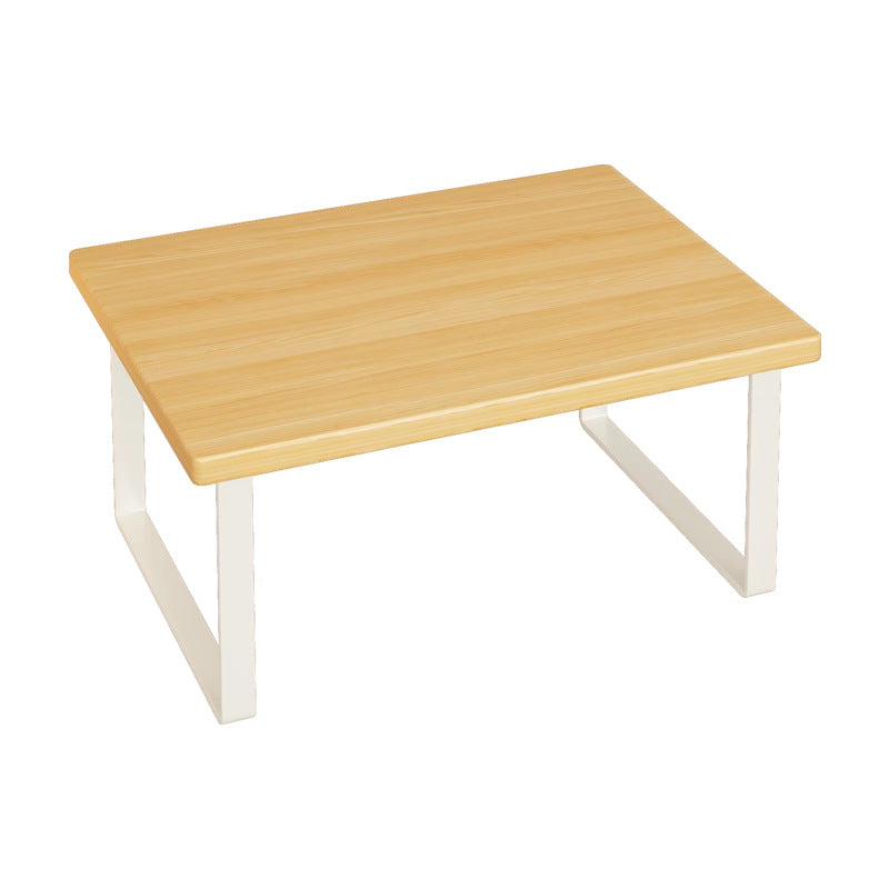 Kompakter Zwei-Ebenen Holz Schreibtisch Drucker und Monitor Ständer