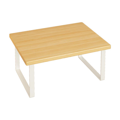 Kompakter Zwei-Ebenen Holz Schreibtisch Drucker und Monitor Ständer
