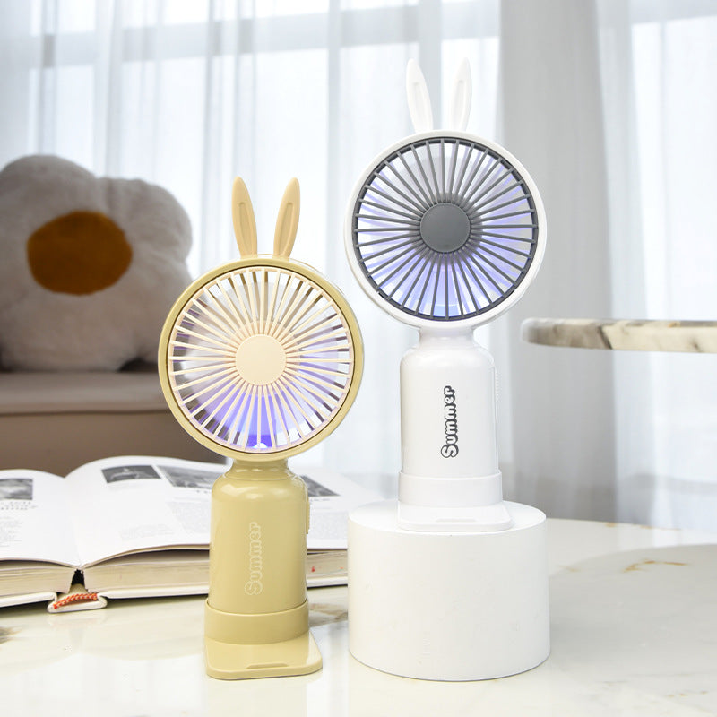 Damen Tragbarer Mini-Ventilator mit lustigem Tierdesign Brehn