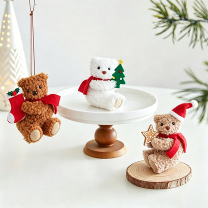Adorables hängendes Teddy-Bär Ornament