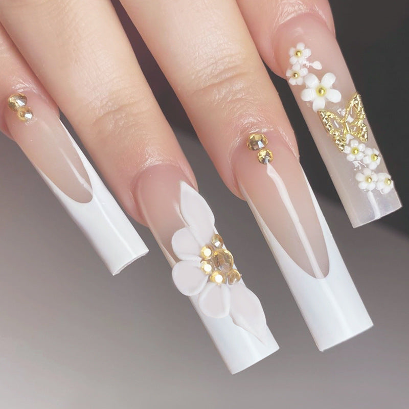 Elegantes Press-On Nagelset Brehn