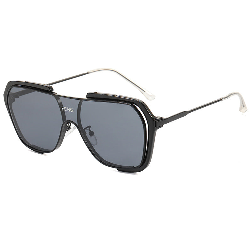 Damen modische Oversized Sonnenbrille Brehn