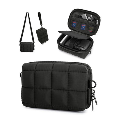 Isolierte Crossbody-Organizer-Tasche
