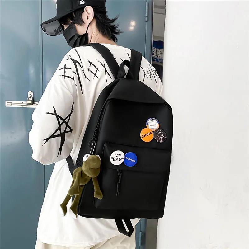 Lässiger Canvas-Rucksack Brehn