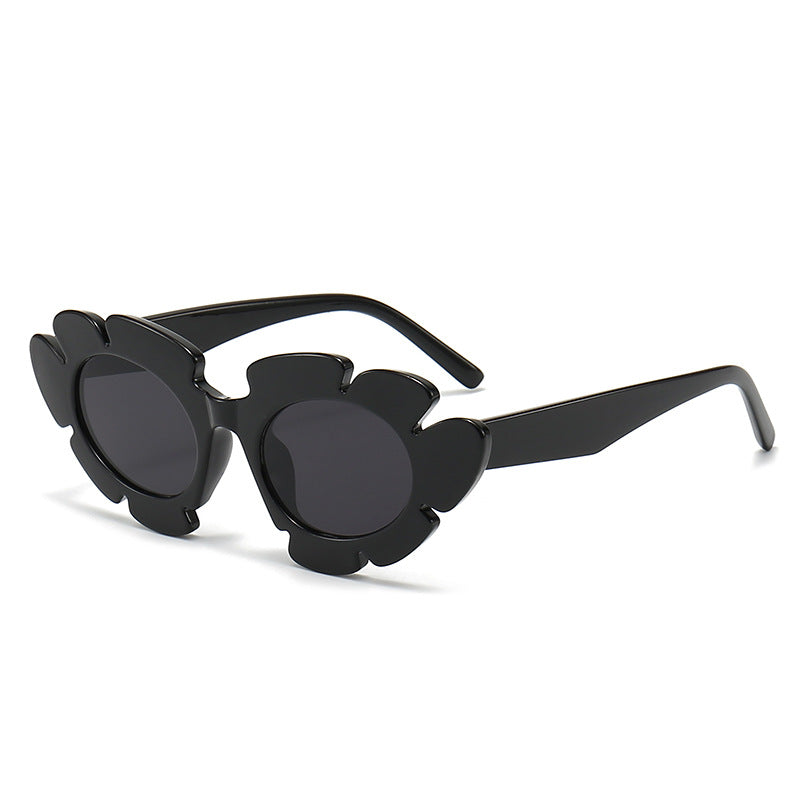 Damen Blütenförmige Sonnenbrille mit hochwertigem UV-Schutz Brehn