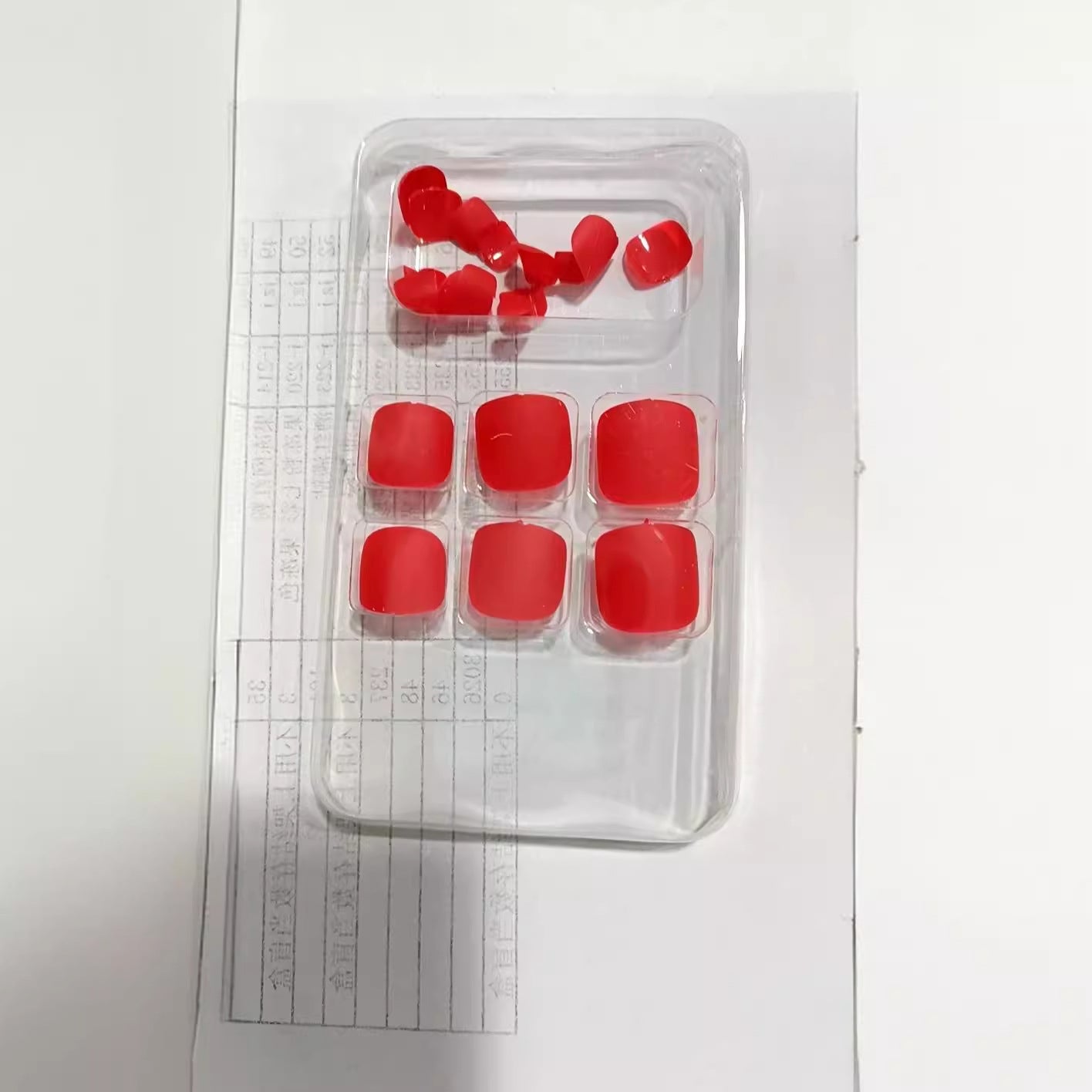 Premium Square Press-On Nail Tips Brehn