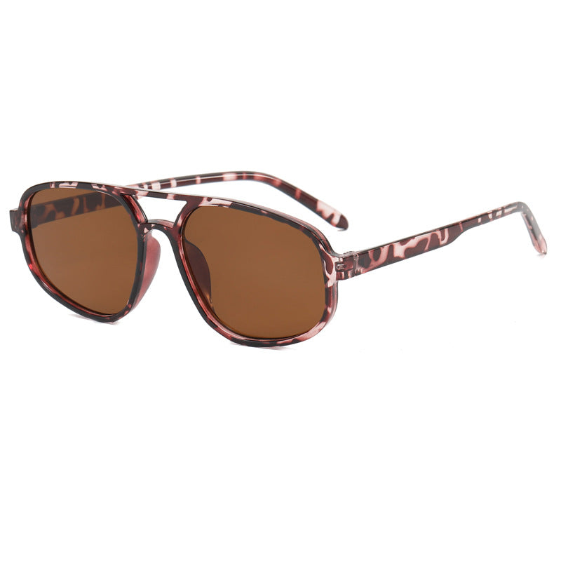 Damen modische Oversized-Sonnenbrille mit trendy Rahmen Brehn