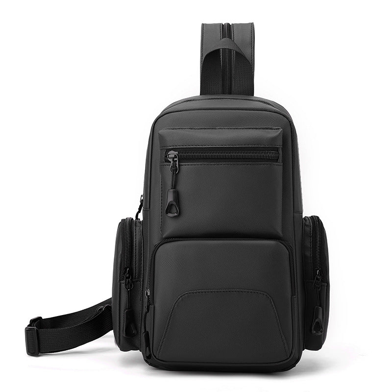 Vielseitiger Multi-Taschen Sling-Rucksack Brehn