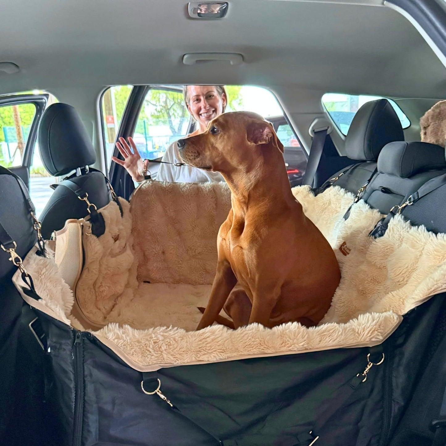 Plüsch Hund Auto Sitze Protector