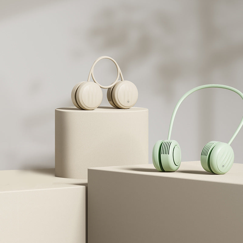 Kühlende kabellose tragbare Nackenventilator mit flexibler Schwanenhals und USB-C-Aufladung Brehn