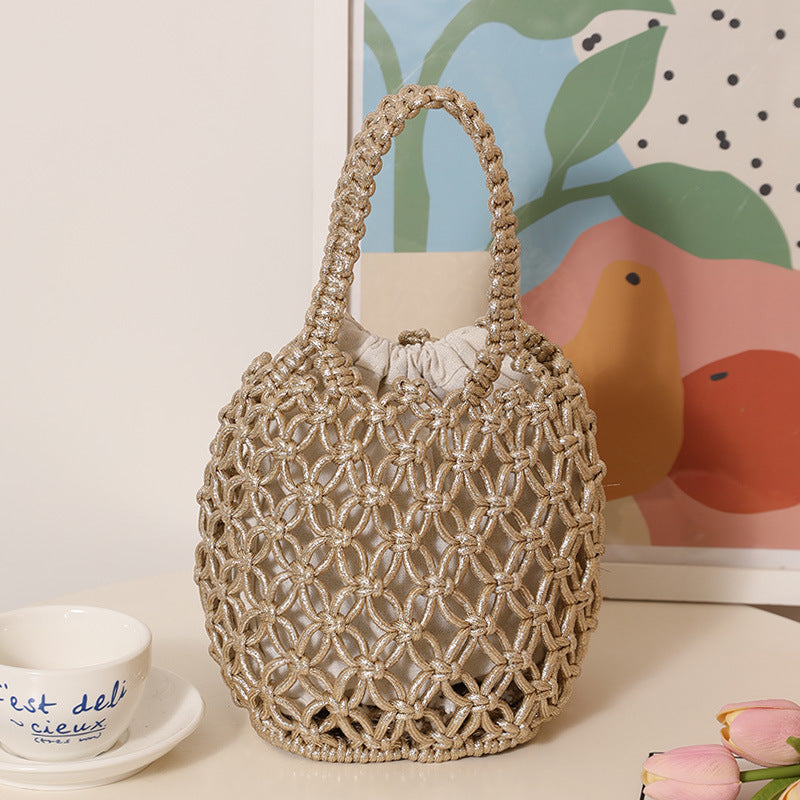 Trendige Shopper-Tasche mit Einzigartigem Netzdesign Brehn