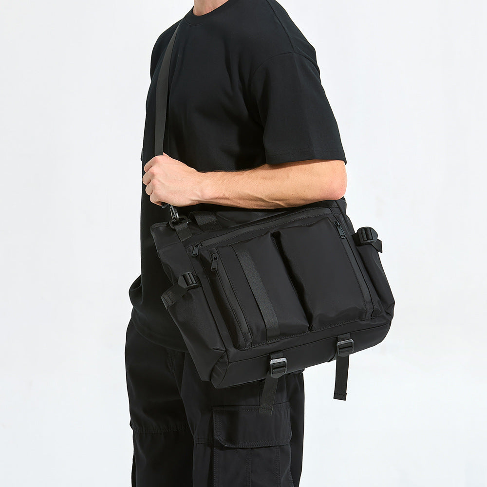 Multi-Pocket Messenger Bag Brehn