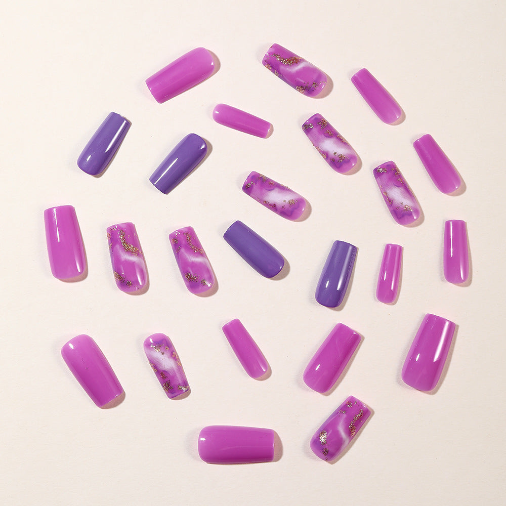 Künstlerische 3D Marmor Acrylnagelverlängerungen Brehn
