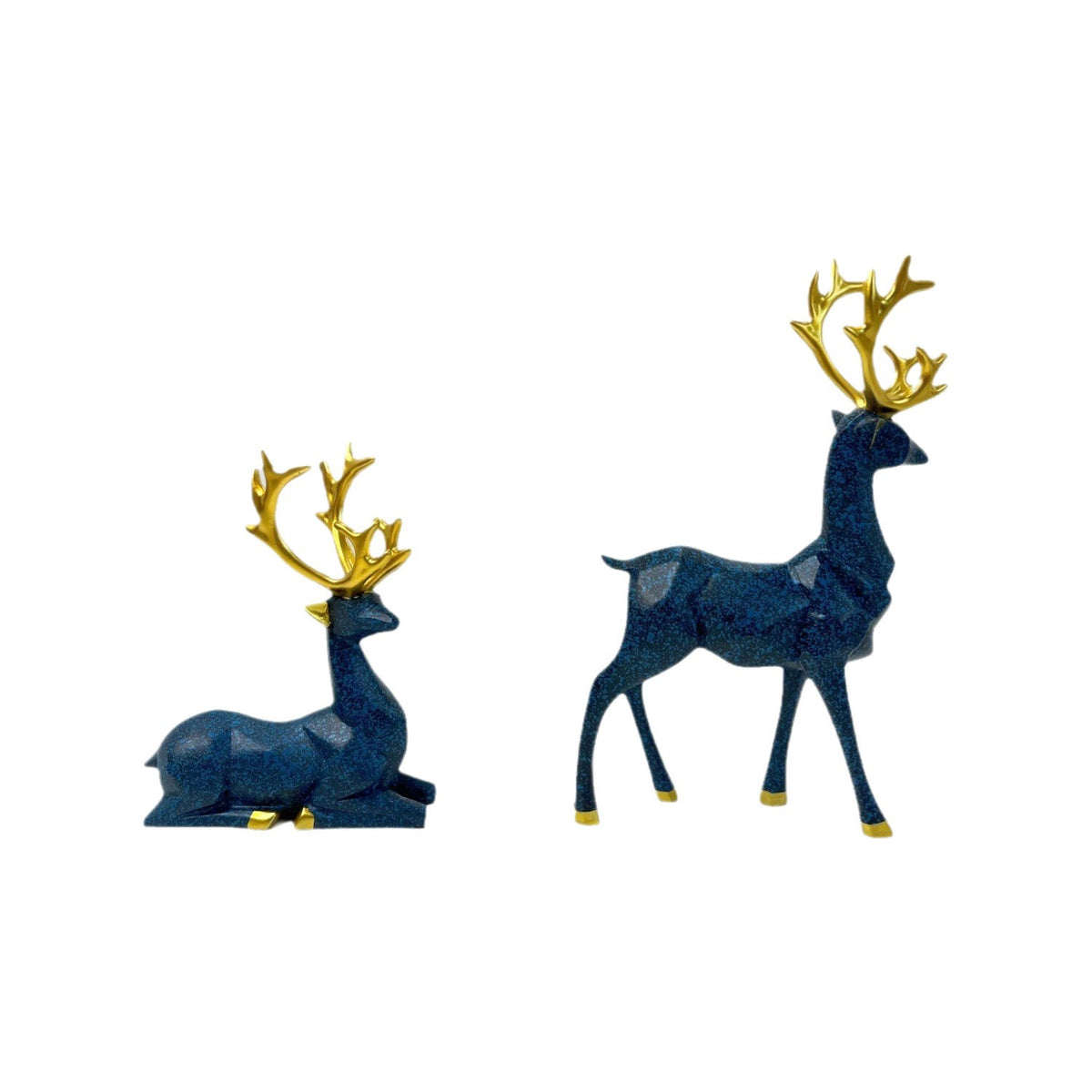 Elegante Hirsch Skulptur Brehn