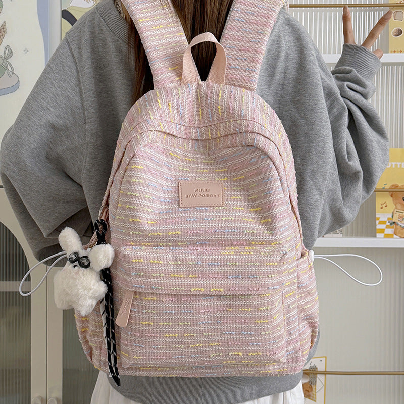 Trendige Texturierte Rucksack Brehn
