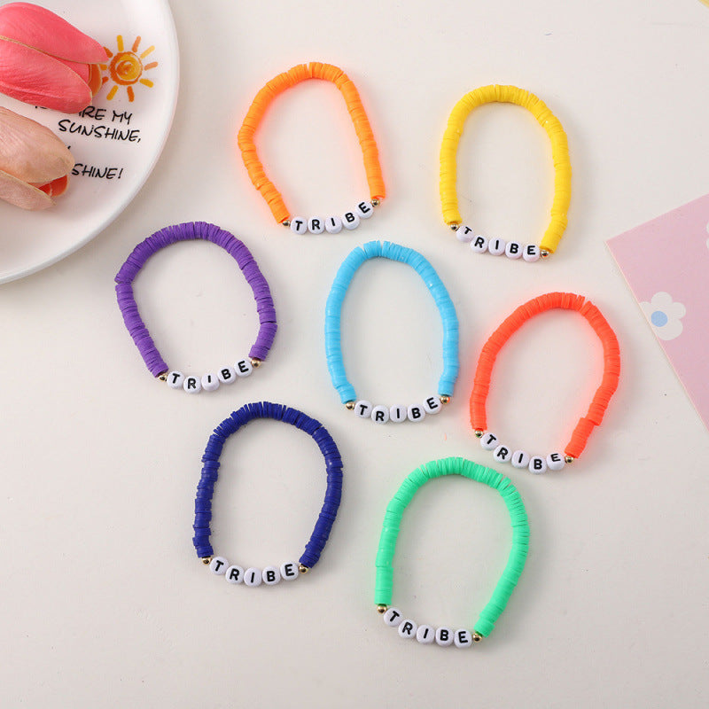 Bunte Perlenarmband Brehn