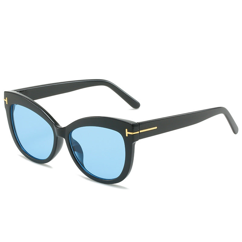 Chic Oversized Katzenaugen-Sonnenbrille Brehn