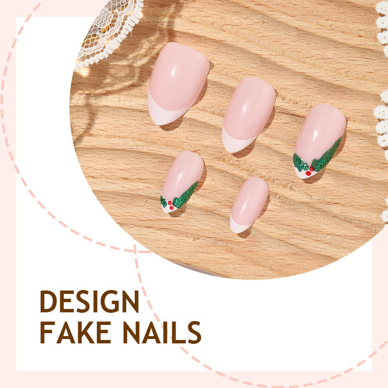 Kunstnagelset mit eleganten Blumenakzenten Brehn