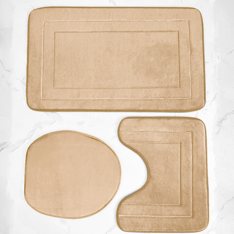 Plüschweiche Badematten-Set Brehn