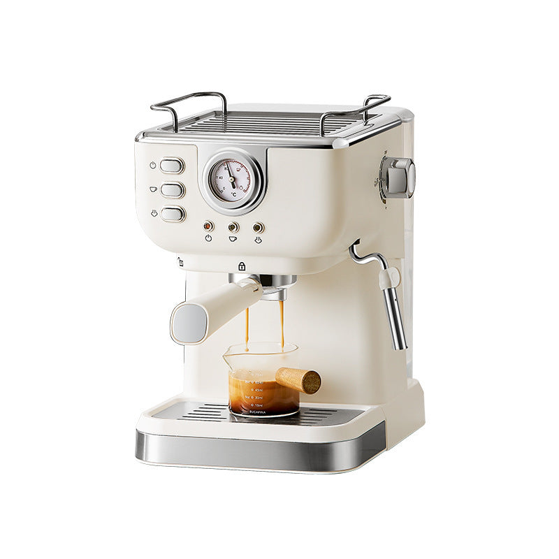 Espressomaschine mit Integrierter Dampfdüse und Präziser Temperaturregelung Brehn