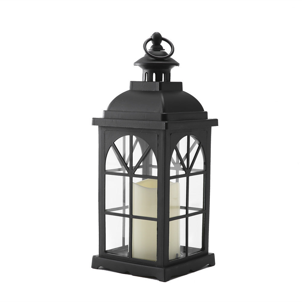 Vintage-Style Metalllaterne Kerzenhalter mit Glasplatten Brehn