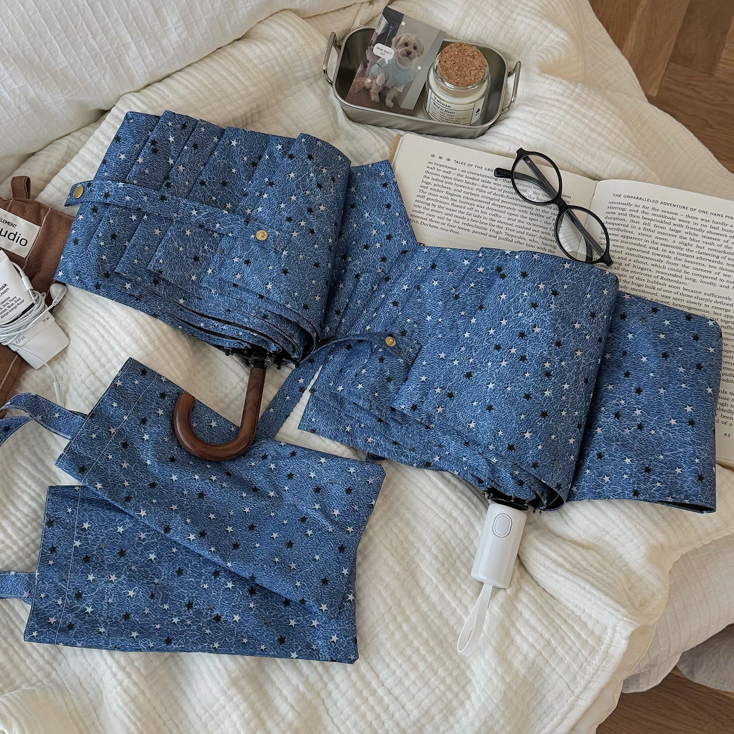 Damen kompakter Taschenschirm Brehn