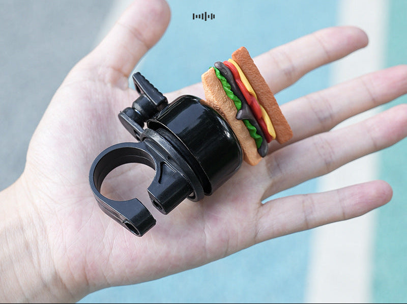 Neuheit Lenkerfahrradglocke mit Silikon-Popcorn-Topper und universellem Clamp Brehn