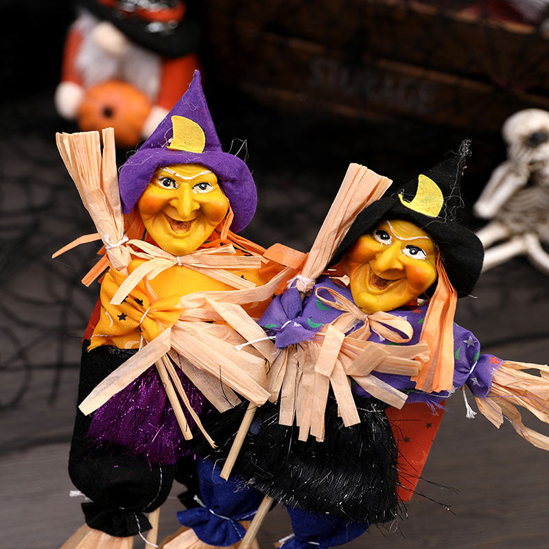 Dekorative Hexenpuppe Figurine