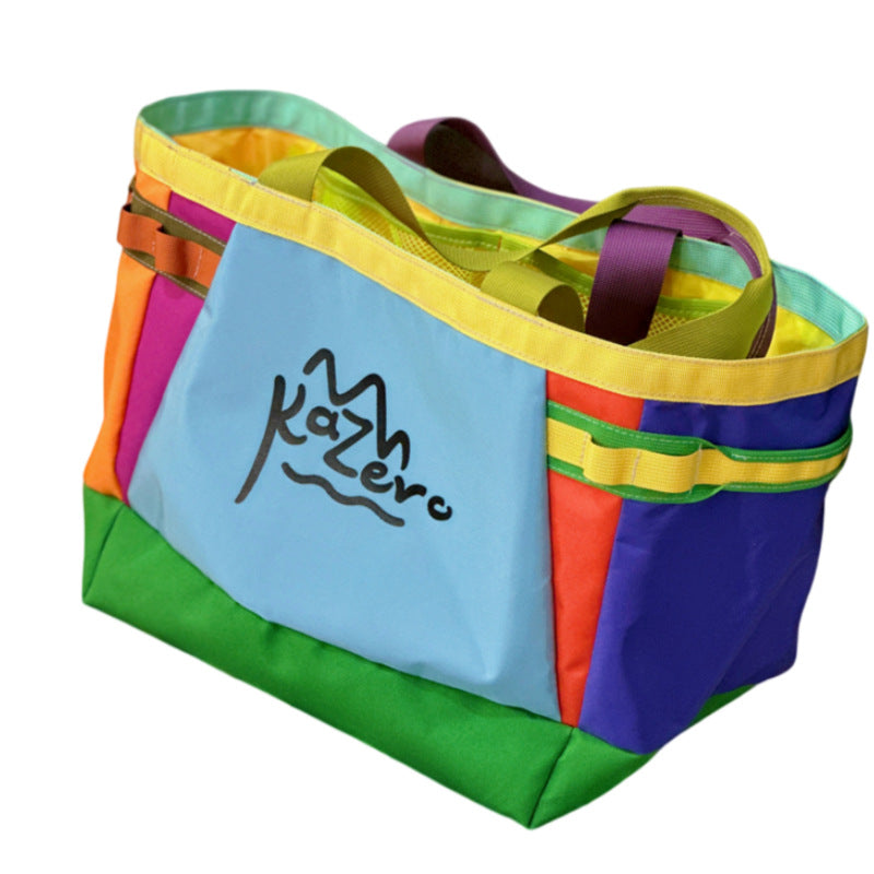Bunte Canvas Strandtasche Brehn