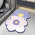 Floral Design Plush Badmatte Brehn