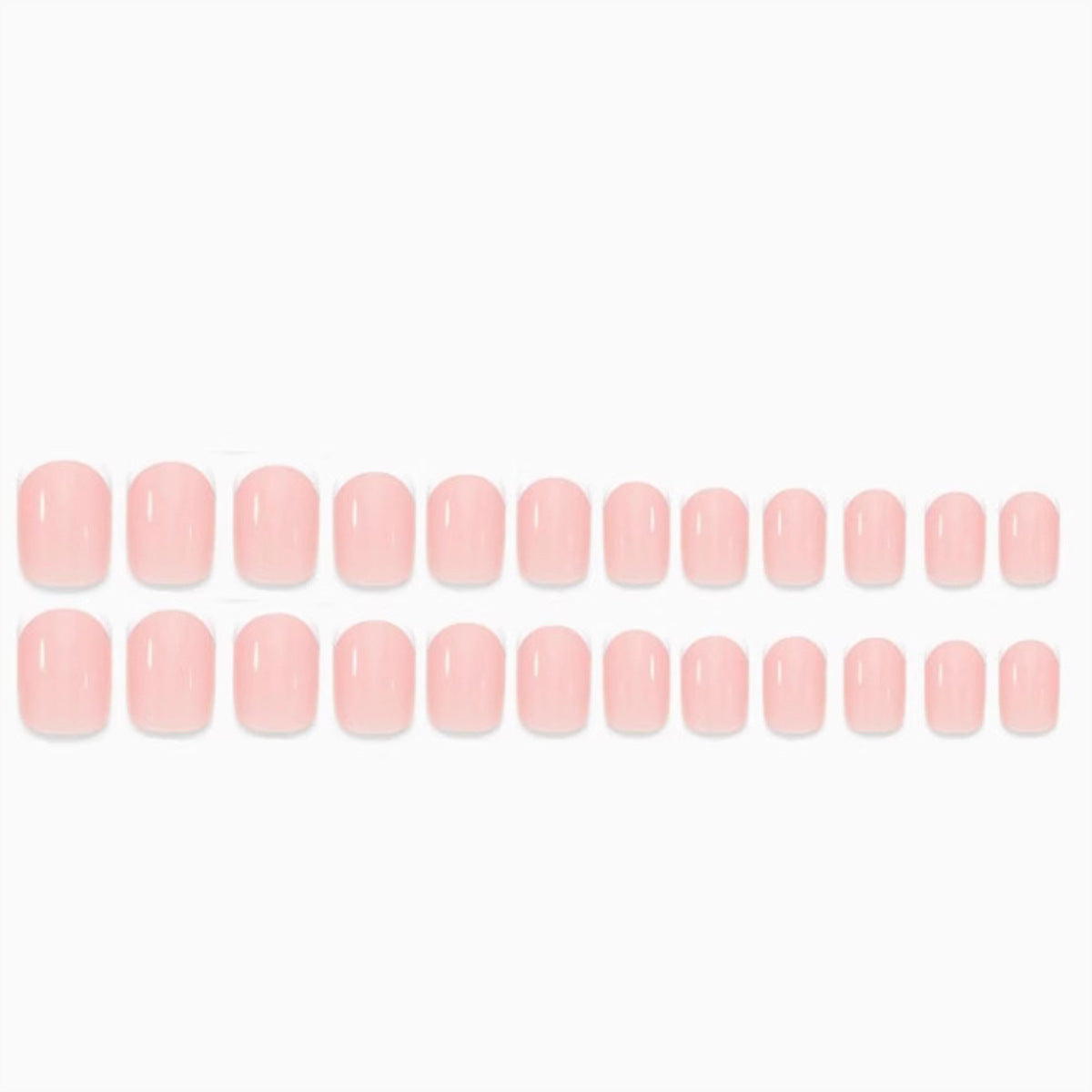 Premium French Tip Press-On Nail Set Brehn
