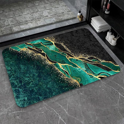 Stylische Wasserabweisende Badematte Brehn