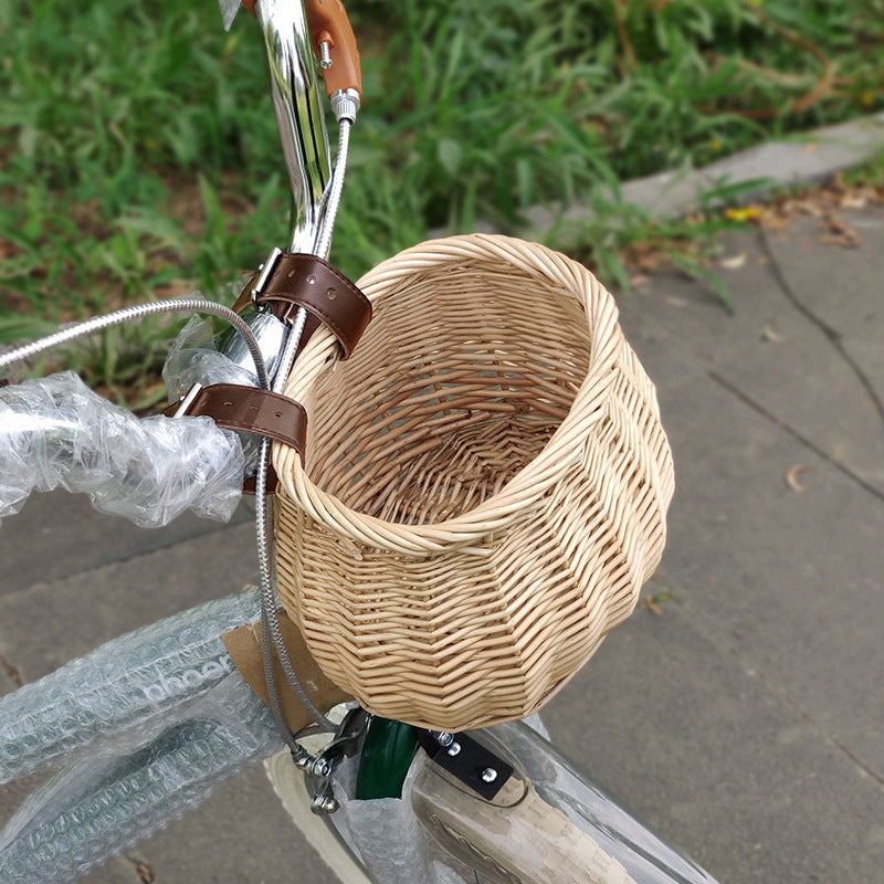 Geflochtener Fahrrad-Aufbewahrungskorb Brehn