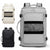 Vielseitiger Mehrfach-Taschen Abenteuer Rucksack Brehn