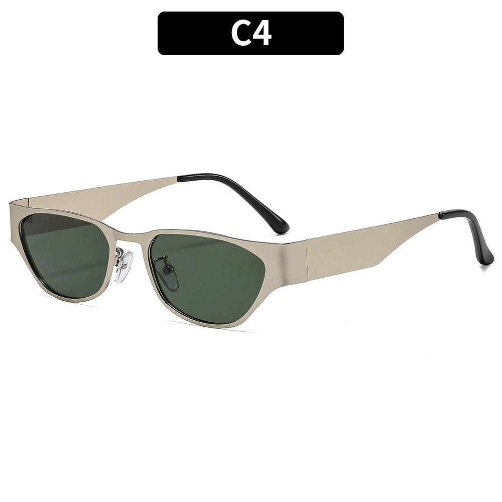 Eckige Cat-Eye-Sonnenbrillen